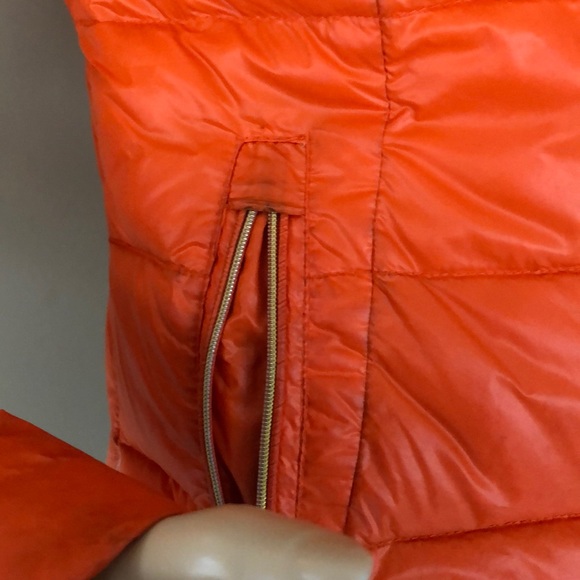 BCBGeneration orange moto puffer - Picture 2 of 8
